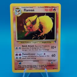 Pokemon- Flareon 10/110 Legendary Collection - 1 Owner!! Bright Holo See Pics - Image 1