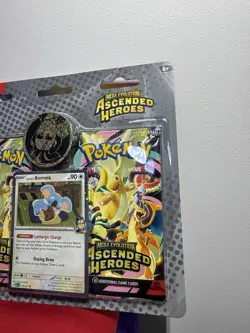 Pokemon TCG ME2.5 Ascended Heroes 2-Pack Blister Bundle Larry Erika Sealed Lot - Image 4