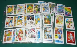 POKEMON - POCKET MONSTERS PLAYING CARDS FULL NEAR MINT SET VARIOUS CHARIZARD MEW - Image 1