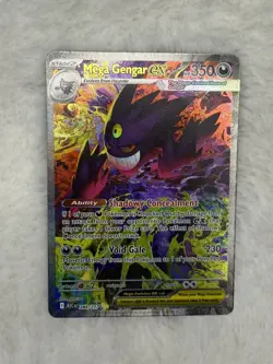 Pokemon Mega Gengar ex 284/217 Ascended Heros SIR Near Mint Pack Fresh Gradeable - Image 1