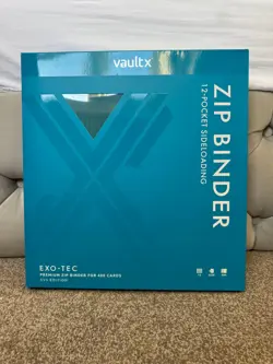 Vault X SV5 Temporal Forces - First Edition 12-Pocket Premium Zip Binder Pokemon - Image 1