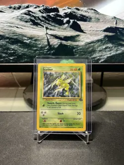 1999 Pokemon Scyther 26/64 Jungle Unlimited WOTC - Image 1