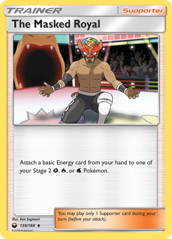 The Masked Royal 139/168 Uncommon | Celestial Storm | Pokemon Card - Image 1
