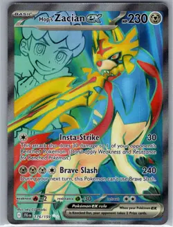 Hop's Zacian ex 176/159 SV09: Journey Together - Pokemon Card - NM - Image 1