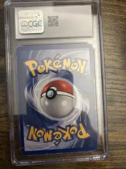 CGC 3 German Charizard Glurak 1999 Base Set 4/102 Holo Pokemon Card - Image 2