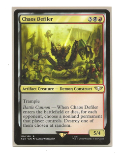 CHAOS DEFILER Magic English Warhammer 40K MTG x WH40K Near Mint - Image 1