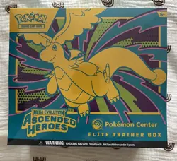 Pokemon TCG Ascended Heroes Pokemon Center Elite Trainer Box ETB *READ DESC* - Image 1