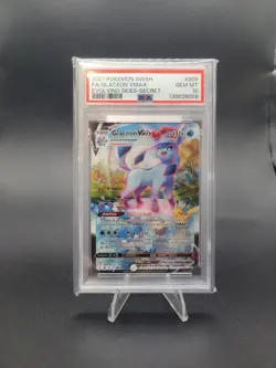 Pokemon TCG Glaceon VMAX Evolving Skies Secret Rare Holo #209 PSA 10 Gem Mint - Image 1