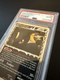 Pokemon TCG Umbreon Prime Undaunted Holo Card 86/90 PSA 6 - Image 4