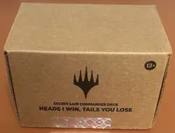Heads I Win, Tails You Lose Secret Lair Commander Deck MTG (Sealed) - Image 1
