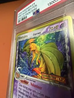 2006 Pokemon Ninetales Delta Species Dragon Frontiers 8/101 Holo PSA 8 POP 272 - Image 2