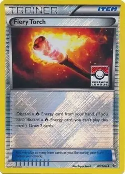 Pokemon TCG Fiery Torch XY Flashfire 89/106 League Promo Holo Uncommon NM/M - Image 1