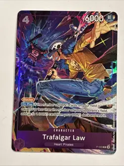 Trafalgar Law (Illustration Box Vol.6) P-093 One Piece Promotion Cards Foil - Image 1