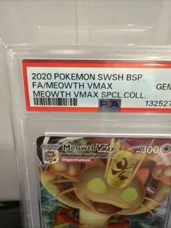 Meowth VMAX SWSH005 SWSH: Sword & Shield Promo Cards Holo - Image 2