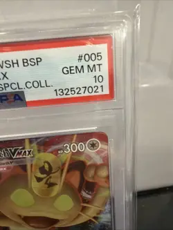 Meowth VMAX SWSH005 SWSH: Sword & Shield Promo Cards Holo - Image 3