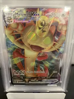 Meowth VMAX SWSH005 SWSH: Sword & Shield Promo Cards Holo - Image 4