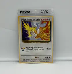 Pokemon Legendary Bird Articuno, Moltres, Zapdos Jumbo Card SEALED IN OG PLASTIC - Image 1