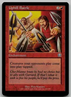 Uphill Battle U Mercadian Masques 222 NM - Image 1