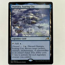 MTG Otawara, Soaring City (NM) - (Regular) Neon Dynasty - Image 1