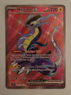 Miraidon EX 227/198 : Scarlet & Violet Base Set : Holo Ultra Rare Pokemon TCG - Image 1