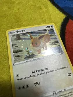 Pokemon Sword & Shield Black Star Promo Cosmo Eevee SWSH190 NM - Image 2