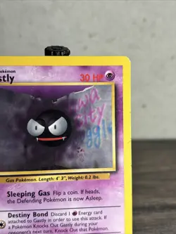 Pokemon TCG Gastly Base Set 50/102 Regular Unlimited Common-Fast Shipping-LP! - Image 3