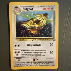 Pokemon TCG Pidgeot 8/64 Jungle Holo MP - Image 1