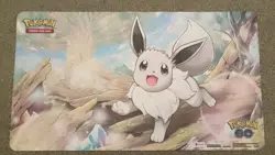 Pokemon Go Play Mat Eevee 60cm x 34cm - Pokemon TCG Eeveelution FREE UK DELIVERY - Image 1