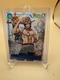 One Piece TCG Portgas D. Ace OP13‑119 Alt Art SEC Carrying on His Will - Image 3