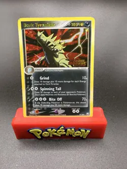 MP/HP Dark Tyranitar 19/109 Team Rocket Returns Reverse Holo Rare Pokemon Card - Image 1