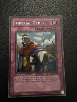 Yu-Gi-Oh! TCG Imperial Order Pharaoh's Servant PSV-104 Unlimited Secret Rare - Image 1