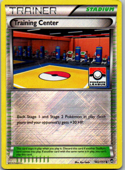 Training Center - (Pokemon League) Promo League & Championship Cards 102/111 LP - Image 1