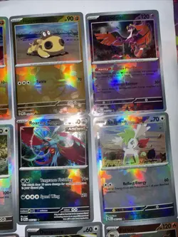 18 pokemon pokeball pattern prismatic evolutions mixed lot 19 cards!! - Image 5