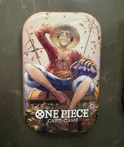 One Piece Card Game Tin Pack Set Vol 2 COMPLETE SET OF 3 Luffy Ace Sabo OP-13 - Image 3