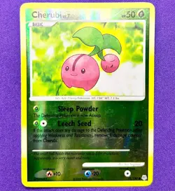 Cherubi | 75/130 | Diamond & Pearl | 2007 Pokemon Card| Reverse Holo | LP - Image 1