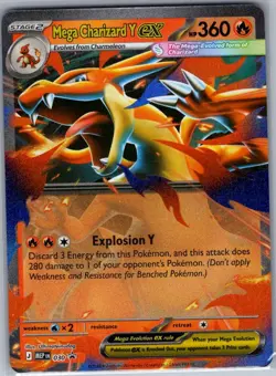 Mega Charizard Y ex - MEP 030 ME: Ascended Heroes - Pokemon Card - NM - Image 1