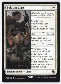 Paladin Class Normal R Adventures in the Forgotten Realms 29 NM - Image 1