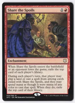 Share the Spoils Normal R Commander: Adventures in the Forgotten Realms 34 NM - Image 1