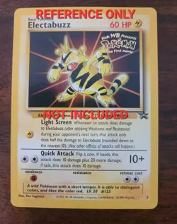 Pokemon The First Movie Full Set Promo Card Sealed 1999 WB Gold Stamp Catch Mew - Image 3