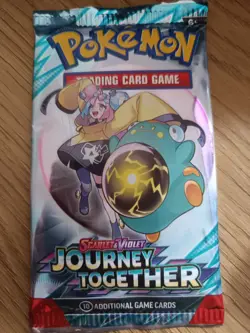 Pokemon Journey Together Scarlet and Violet Booster Pack Brand New #BTC2025 - Image 2