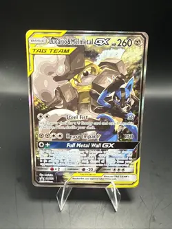Pokemon TCG Lucario & Melmetal GX SM192 Sm Holo - Image 1