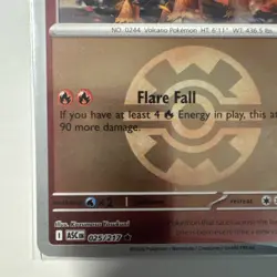 Entei 025/217 Rare Reverse Holo (Pokeball) Pokemon TCG Ascended Heroes - Image 5