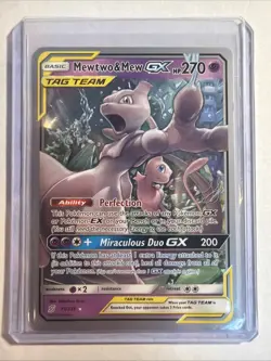 2019 Pokemon TCG Mewtwo & Mew GX Tag Team 71/236 World Championships - Image 1