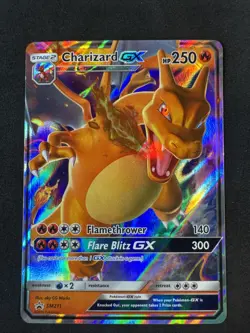 Charizard GX SM211 Hidden Fates Sun & Moon Black Star Promo Pokemon - Image 1