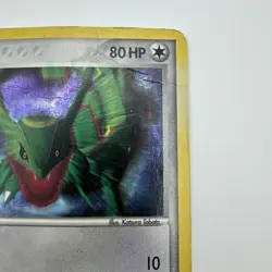 Rayquaza 3/17 Holo - Pop Series 1 Pokemon Card - DMG - Image 4