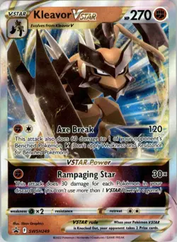 Kleavor VSTAR Promo SWSH: Sword & Shield Promo Cards SWSH249 NM - Image 1