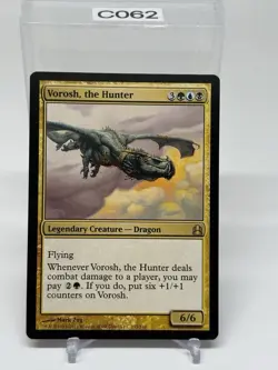 MTG Oversize Cards Vorosh, the Hunter Commander 2011 #235 - Exact Card Shown - Image 1
