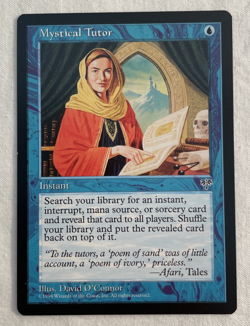 1x Mystical Tutor Mirage MTG Magic the Gathering NM - Image 1