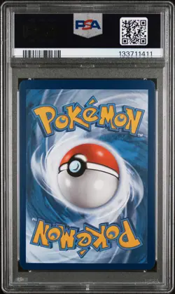 2021 POKEMON SWORD & SHIELD FUSION STRIKE #245 FULL ART/CELEBI V PSA 8 - Image 2