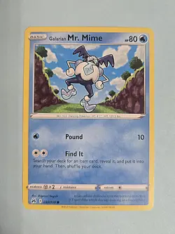 2023 Galarian Mr. Mime 30/159 - Crown Zenith - NM Pokemon TCG - Image 1
